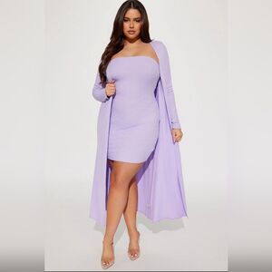 Fashion Nova Mirabelle Mini Dress Set